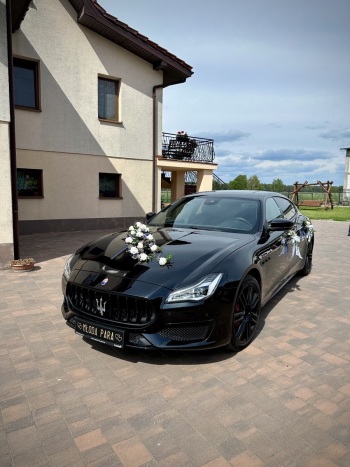 Maserati Quattroporte SQ4 GranSport | Auto do ślubu Warszawa, mazowieckie
