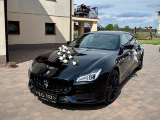 Maserati Quattroporte SQ4 GranSport | Auto do ślubu Warszawa, mazowieckie
