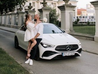 Luksusowy Mercedes z 2025 roku | Auto do ślubu Rzeszów, podkarpackie
