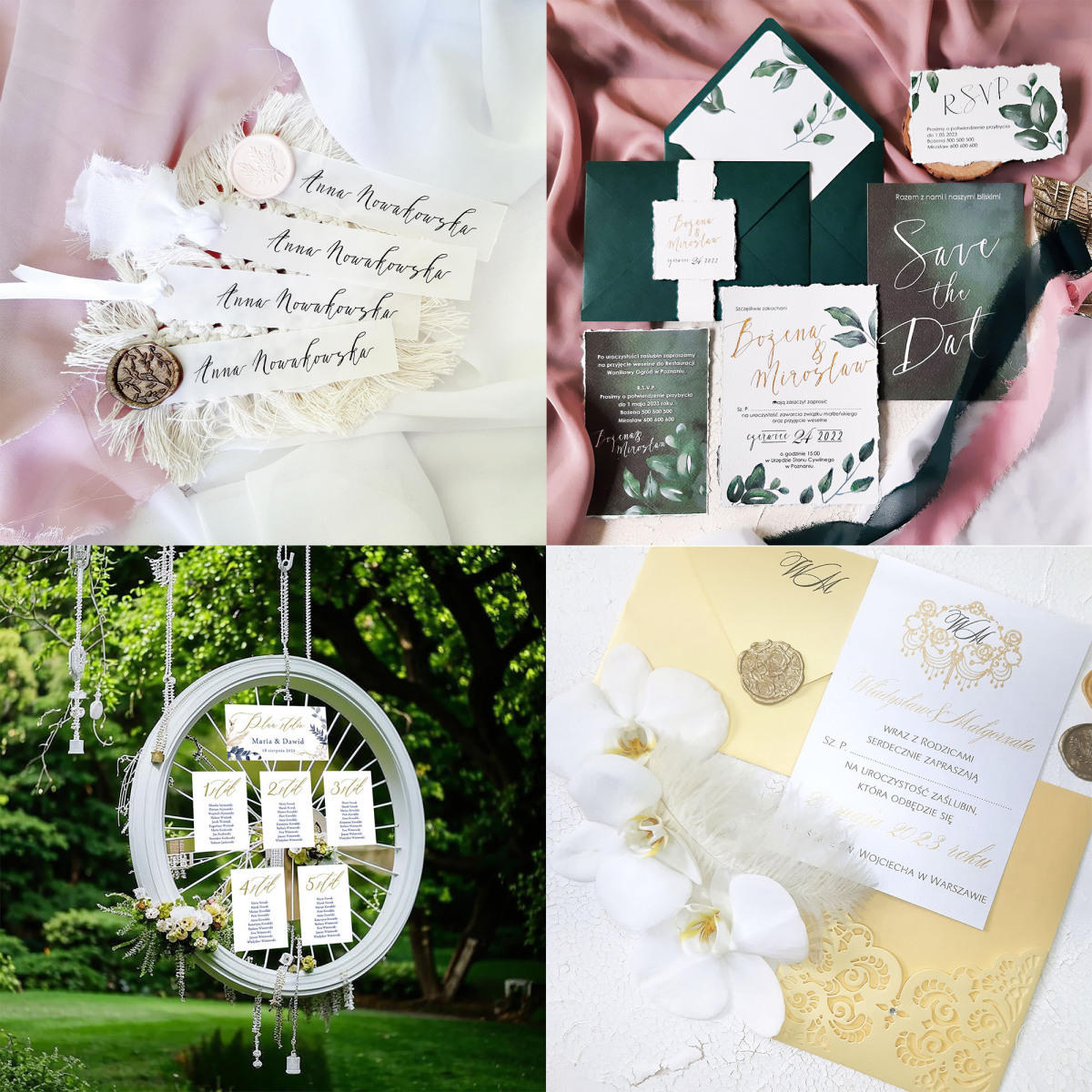 Papeteria - SavetheDate | Zaproszenia ślubne Nysa, opolskie - zdjęcie 1