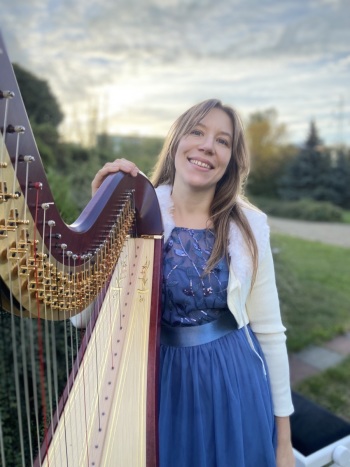 JustHarp Justyna Adamczak - Harfa | Oprawa muzyczna ślubu Łódź, łódzkie