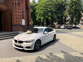 Patryk - Białe BMW 4 | Auto do ślubu Katowice, śląskie