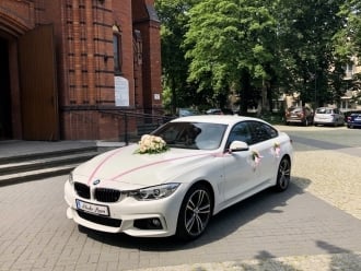 Patryk - Białe BMW 4 | Auto do ślubu Katowice, śląskie