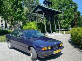 BMW seria 5 E34 z 1988 roku | Auto do ślubu Poznań, wielkopolskie