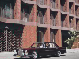 Mercedes W108 z 1970 roku | Auto do ślubu Wrocław, dolnośląskie
