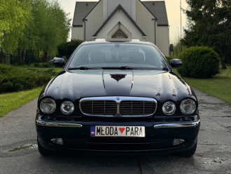 Jaguar XJ8 czarny | Auto do ślubu Gdańsk, pomorskie