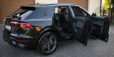 Czarne Audi Q8 S Line / Audi A3 | Auto do ślubu Warszawa, mazowieckie - zdjęcie 3