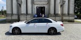 Biały Mercedes-Benz E Klasa | Auto do ślubu Kościan, wielkopolskie - zdjęcie 4