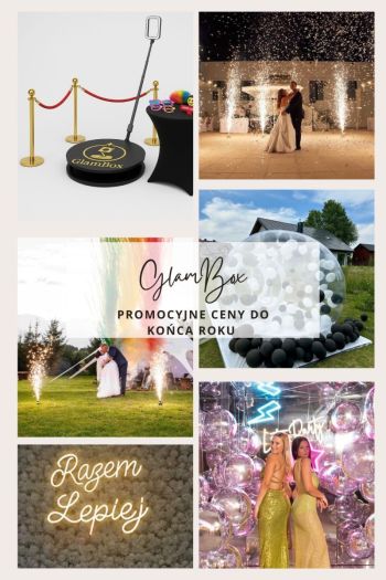 GlamBox - Fotobudka 360 | Fotobudka na wesele Tarnobrzeg, podkarpackie