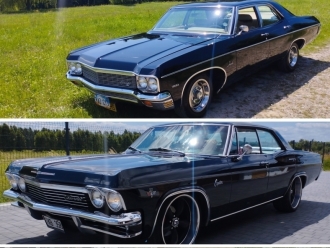 Impala Supernatural Pontiac Tempest | Auto do ślubu Kielce, świętokrzyskie