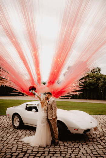 Corvette '76, Mercedes S '78 i '88 | Auto do ślubu Skidziń, małopolskie