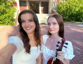 Wiktoria i Angelika Śpiew+Skrzypce | Oprawa muzyczna ślubu Kraków, małopolskie