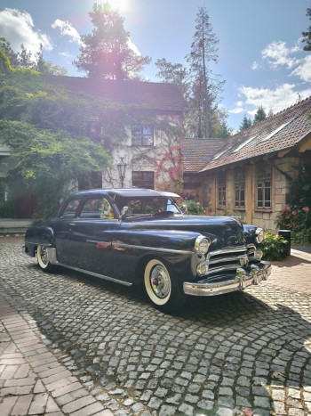 Dodge Coronet Coupe z 1950 roku | Auto do ślubu Poznań, wielkopolskie