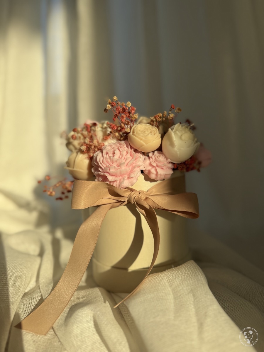 Plumee–bukiety ze świec sojowych | Prezenty ślubne Serock, mazowieckie - zdjęcie 1