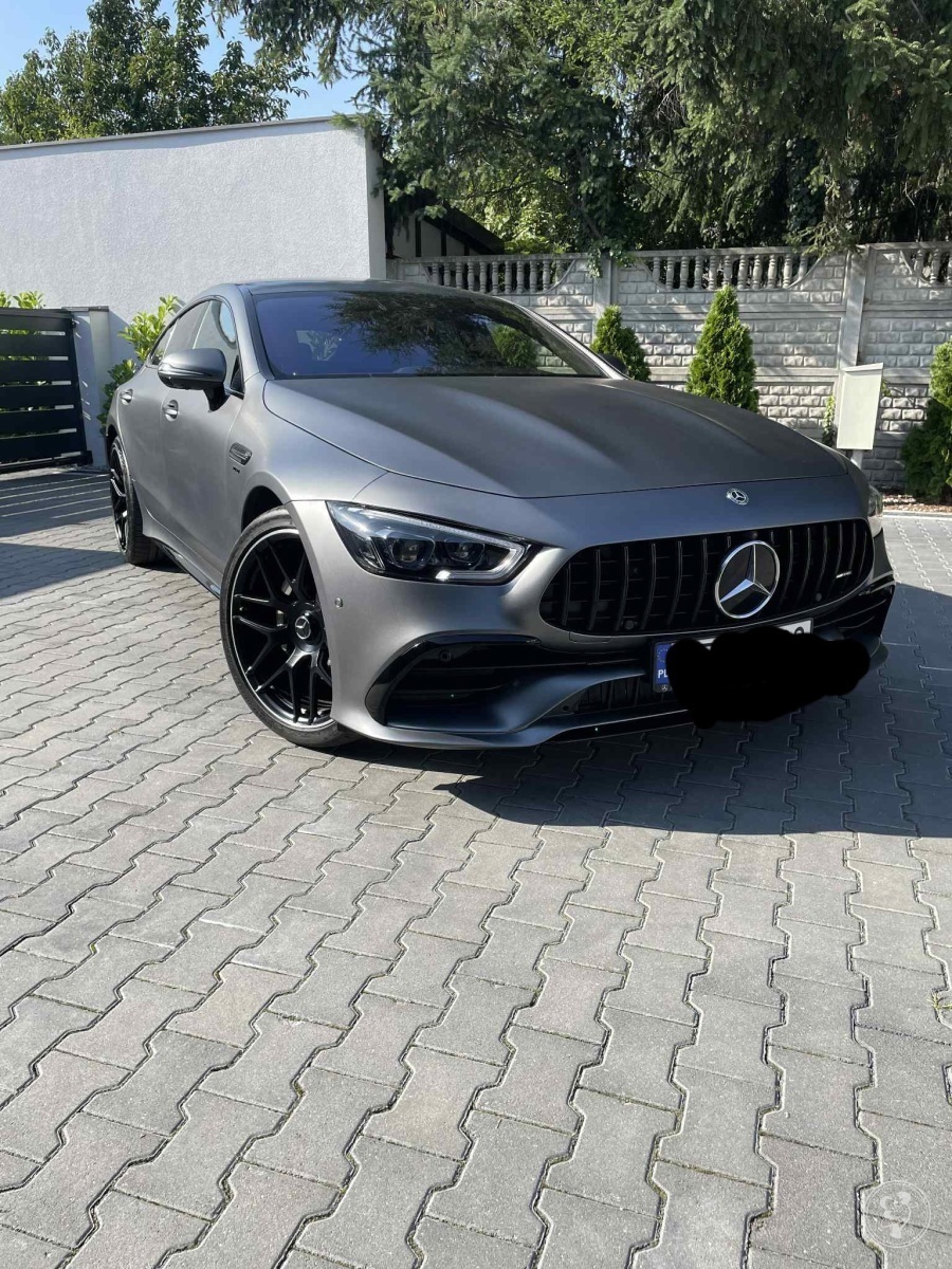 Mercedes GT 43 & Porsche Macan | Auto do ślubu Luboń, wielkopolskie - zdjęcie 1