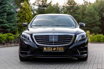 Mercedes S klasa, Biała C, Autokary | Auto do ślubu Gliwice, śląskie