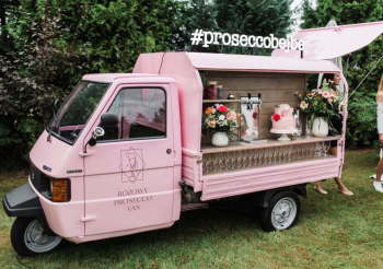 Różowy Van - mobilny bar | Barman na wesele Malbork, pomorskie
