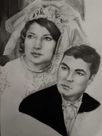 Milena Grępka - portret na żywo | Artysta Kraków, małopolskie