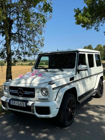 Mercedes G-KLASA 63 AMG | Auto do ślubu Radzionków, śląskie