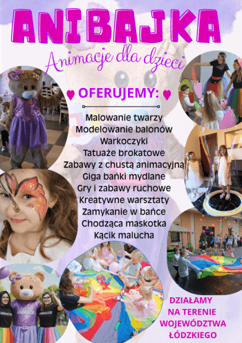 Animacje Bajka | Animator dla dzieci Łódź, łódzkie