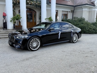 Mercedes S63 AMG E-Performance Long | Auto do ślubu Santocko, lubuskie