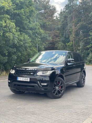 Range Rover Sport - 5.0, V8, 510KM | Auto do ślubu Poznań, wielkopolskie