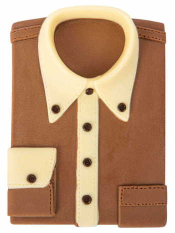 Czekolada w kształcie koszuli na prezent 140 g - zdjęcie 1