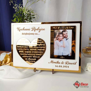 Podziękowanie z dużą ramą na zdjęcie MD321 - zdjęcie 1