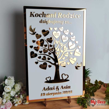Podziękowanie dla rodziców MD382 - zdjęcie 1