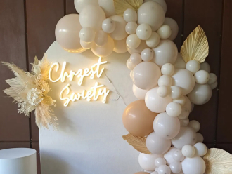Klaudia Brohs - ścianki z balonów | Dekoracje ślubne Olsztyn, warmińsko-mazurskie