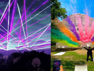 ArtEvent Pokazy Laserowe Miny dymne | Unikatowe atrakcje Mierzyn, zachodniopomorskie