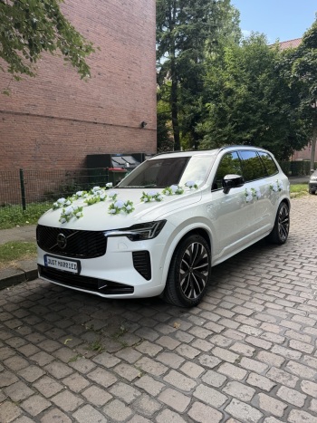 Białe VOLVO XC 90 T8 | Auto do ślubu Gdańsk, pomorskie