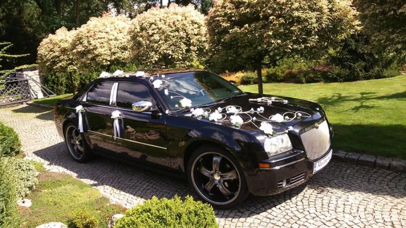 Chrysler 300 czarna perła | Auto do ślubu Rybnik, śląskie - zdjęcie 1
