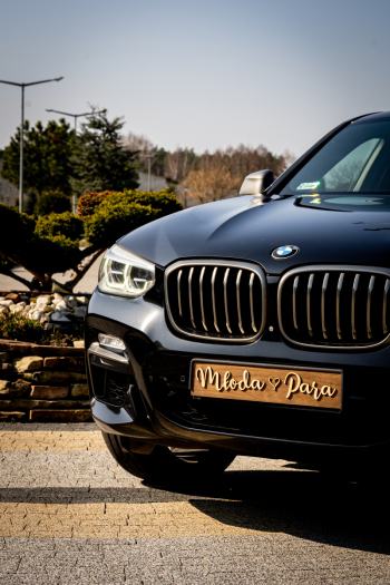 Czarne BMW X4 | Auto do ślubu Zaniemyśl, wielkopolskie