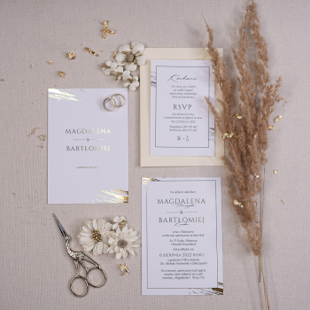 Zaproszenie ,,Złote Muśnięcie Elegancji” - zdjęcie 1