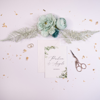 Zaproszenie ,,Liście w Złotym Blasku” - zdjęcie 1