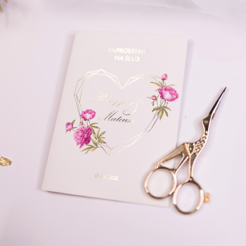 Zaproszenie ,,Blask Piwonii” - zdjęcie 1