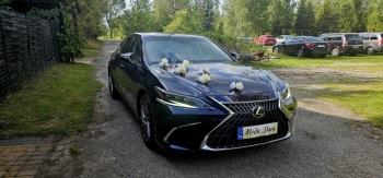 Limuzyna Lexus ES Granatowa | Auto do ślubu Katowice, śląskie