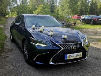 Limuzyna Lexus ES Granatowa | Auto do ślubu Katowice, śląskie