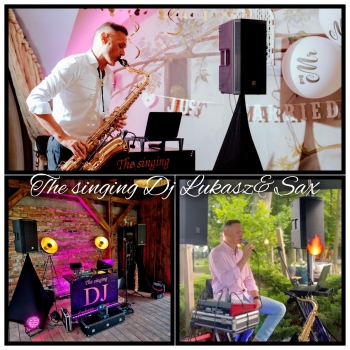 The singing DJ Łukasz&Sax | DJ na wesele Warszawa, mazowieckie