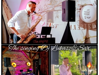 The singing DJ Łukasz&Sax | DJ na wesele Warszawa, mazowieckie