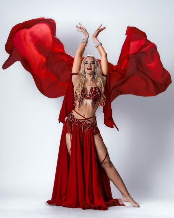 Monika Daniluk taniec brzucha/samba | Pokaz tańca na weselu Warszawa, mazowieckie