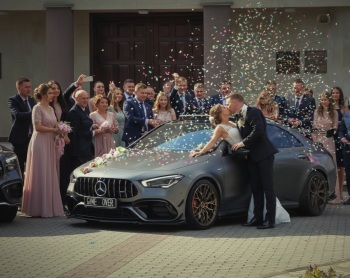 Mercedes CLA45s AMG | Auto do ślubu Jaworzno, śląskie