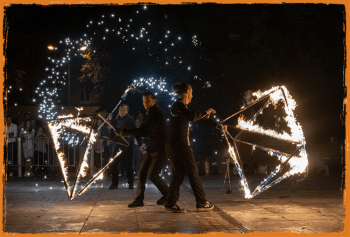 Fireshow Teatr Ognia Fire Dream | Teatr ognia Karwno, pomorskie