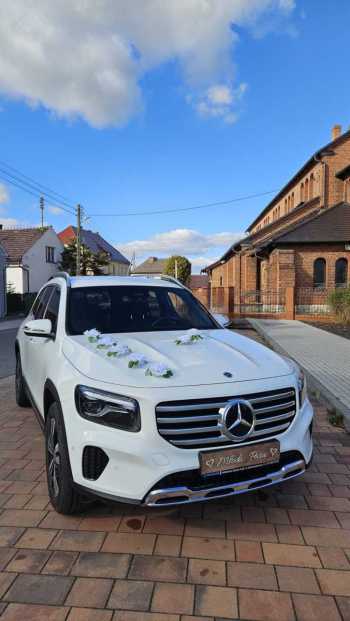 Mercedes GLB biały SUV | Auto do ślubu Opole, opolskie