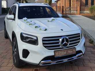 Mercedes GLB biały SUV | Auto do ślubu Opole, opolskie