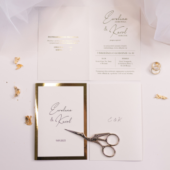 Zaproszenie ,,Lustrzana Elegancja” - zdjęcie 1