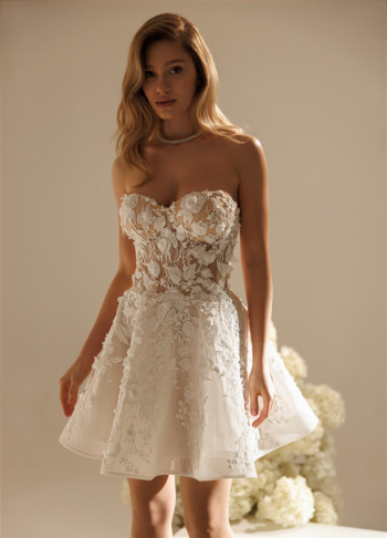 Krótka suknia Brittany - zdjęcie 1