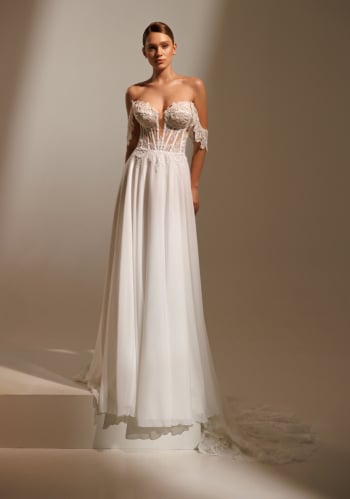 Zwienna muślinowa suknia Magnolia - zdjęcie 1