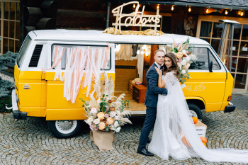 Mąż Żony Fotobudki - Fotobus | Fotobudka na wesele Ogrodzieniec, śląskie